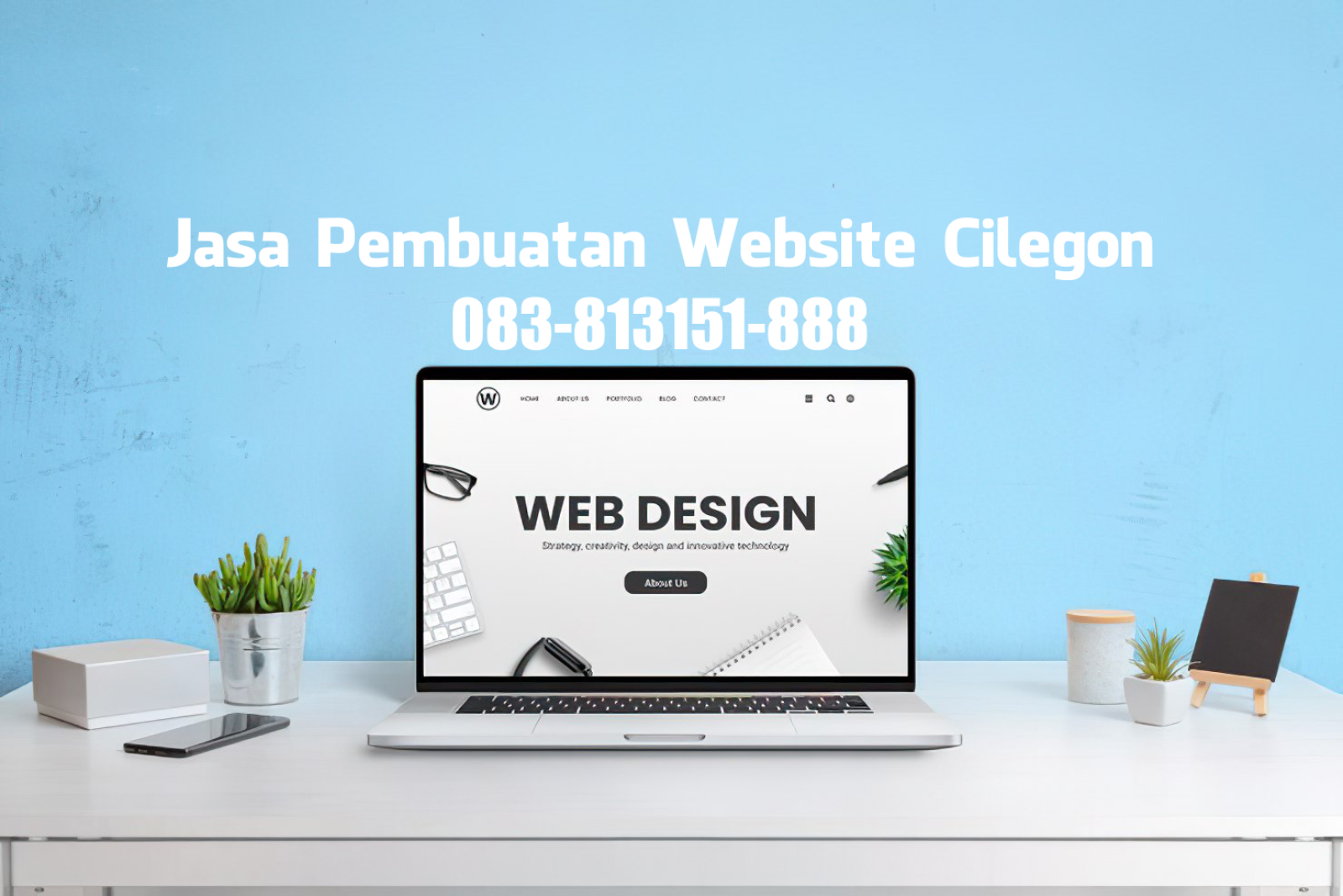 ⚡️ JASA Pembuatan WEBSITE Kota CILEGON Banten (Start from 1,5jt!)